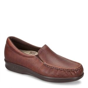 NEW SAS women's twin slip on loafer in mulch